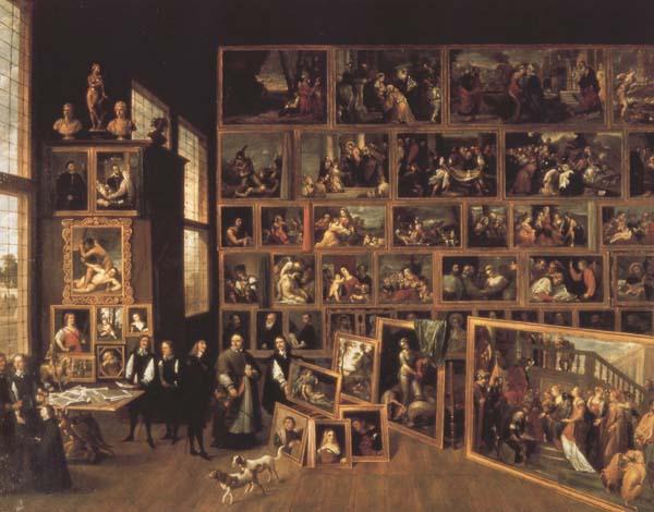 David Teniers Archduke Leopold Wilhelm's Gallery at Brussels (mk45)